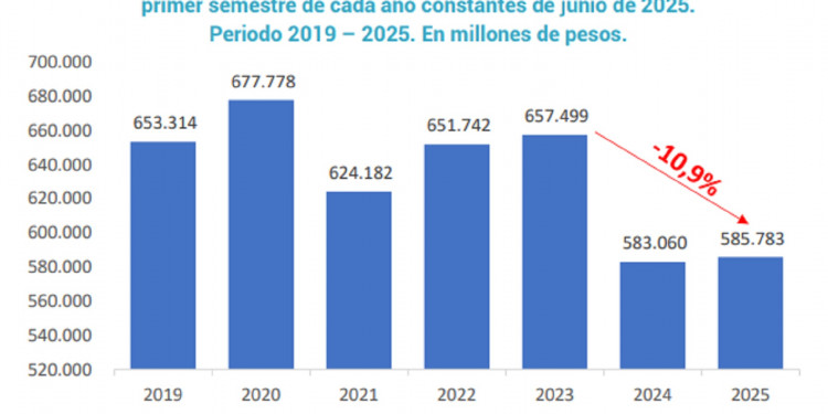 Consumo e ingresos en Mendoza: datos a junio de 2025