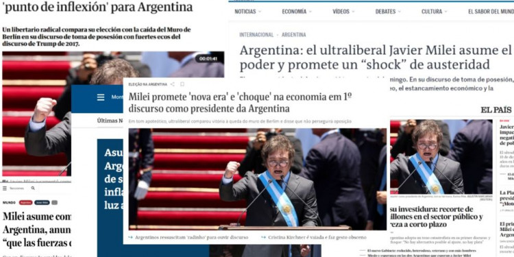 Javier Milei: cómo lo ve la prensa extranjera