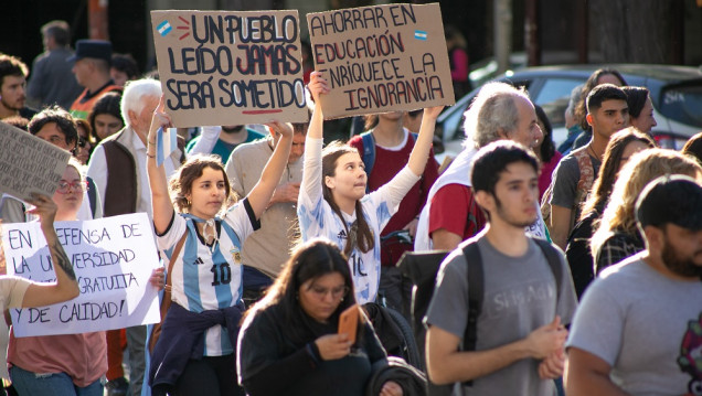 imagen Marcha universitaria: el 20% de quienes asistieron no había participado antes en protestas contra Milei