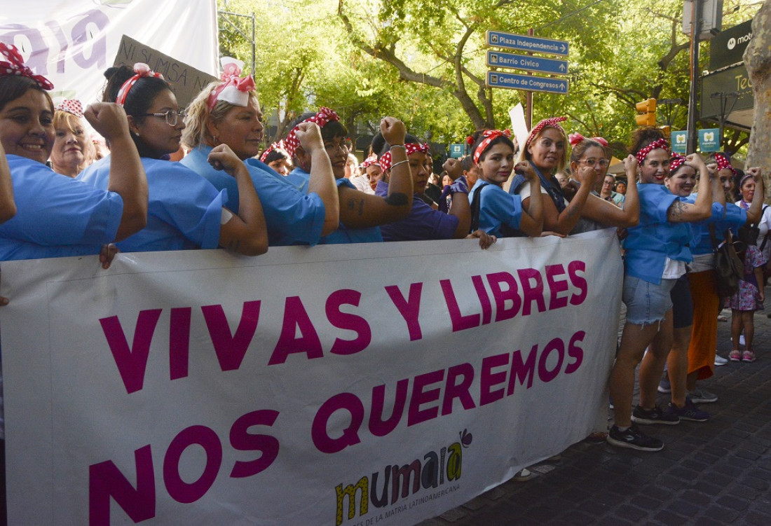 #8M en las calles de Mendoza: nuevo reclamo por igualdad de derechos y justicia