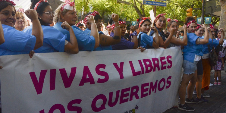 #8M en las calles de Mendoza: nuevo reclamo por igualdad de derechos y justicia