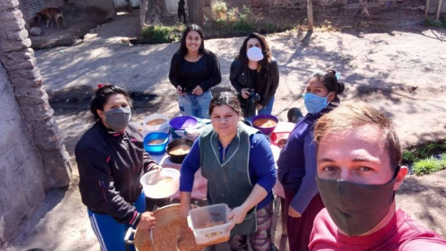 imagen Las organizaciones sociales, el nexo clave para sobrevivir en barrios populares
