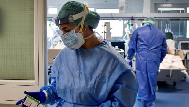 imagen Argentina: el 63% del personal de salud con coronavirus son mujeres