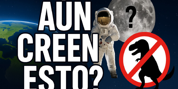 ¿La Tierra es plana? ¿Llegamos a la Luna? ¿Los dinosaurios existieron? Conspiraciones virales