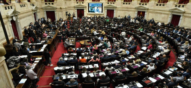 En una sesión que se prevé maratónica, Diputados trata la ley ómnibus