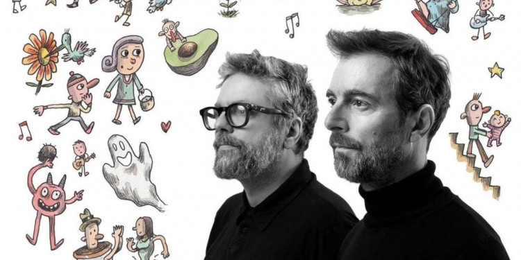 Kevin Johansen y Liniers llegan al Teatro Mendoza con su show de música e ilustraciones