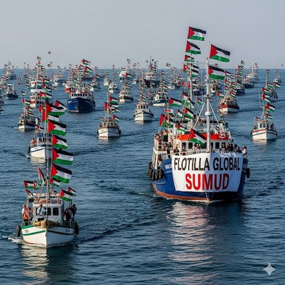 La Flotilla de la Libertad navega rumbo a Gaza
