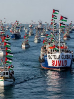 La Flotilla de la Libertad navega rumbo a Gaza