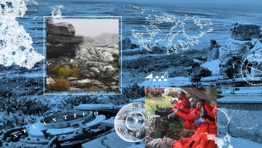 Veteranos de guerra y especialistas de Conicet realizaron la primera campaña arqueológica en las Islas Malvinas