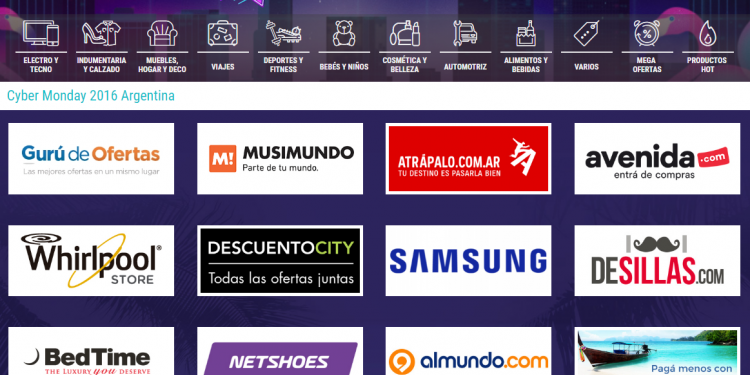 Inició la maratón de ofertas online del Cybermonday