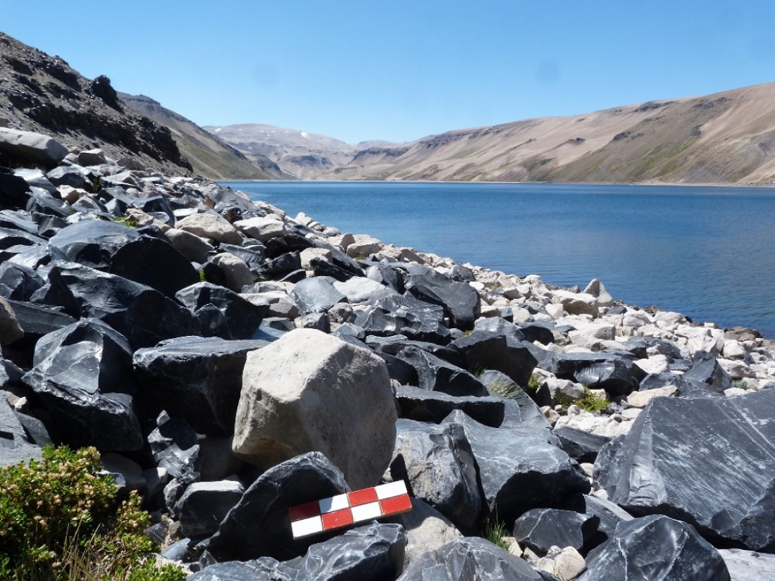 La obsidiana, un bien preciado entre los antiguos habitantes de Cuyo 