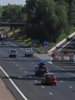 Desde este viernes cambia el sentido de dos laterales del Acceso Sur