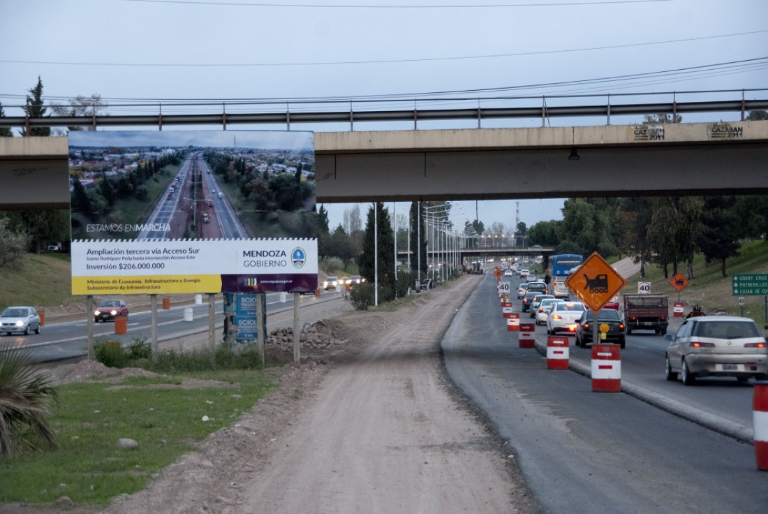 La tercera trocha del Acceso Sur estaría lista en noviembre