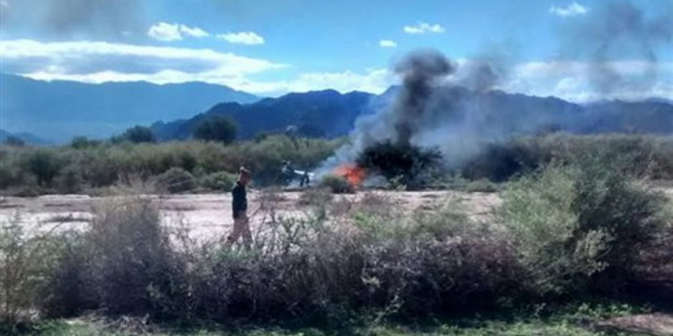 Críticas al gobernador riojano por choque de helicópteros