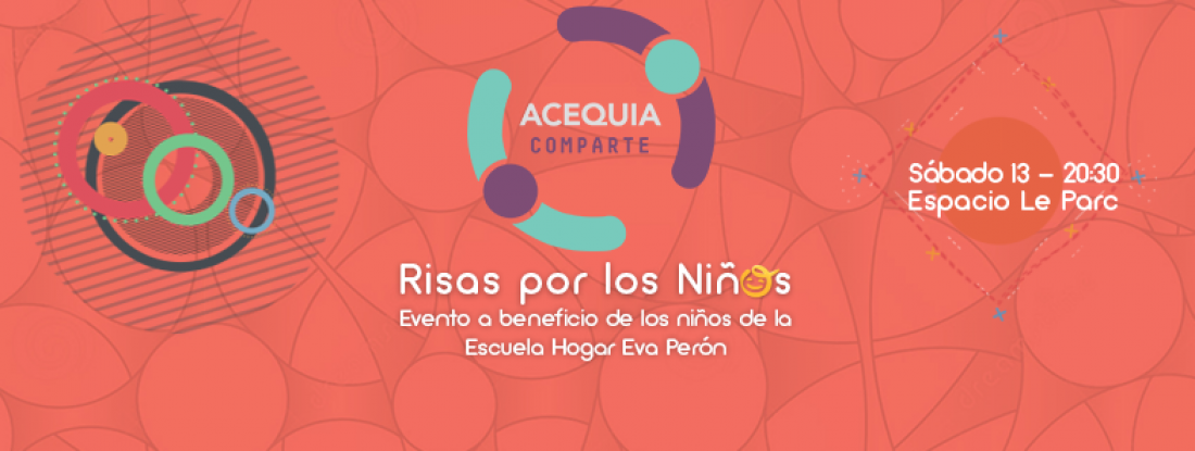 Acequia y vos por los niños de la Escuela Hogar Eva Perón