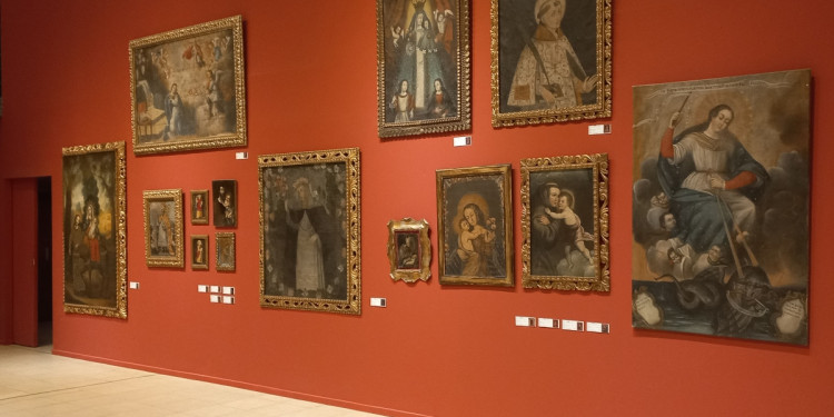 Una colección de arte religioso es el eje de una nueva sala de arte en Mendoza