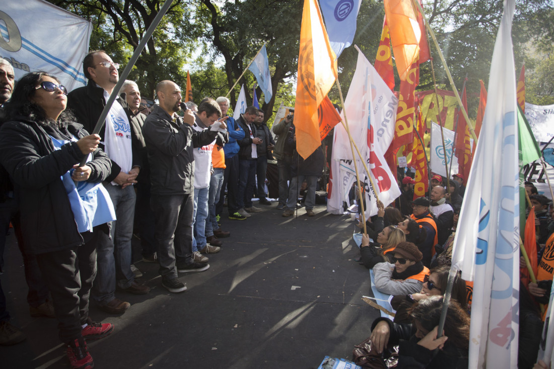 El acto paralelo de los gremios