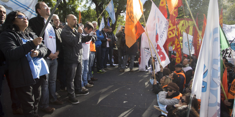 El acto paralelo de los gremios