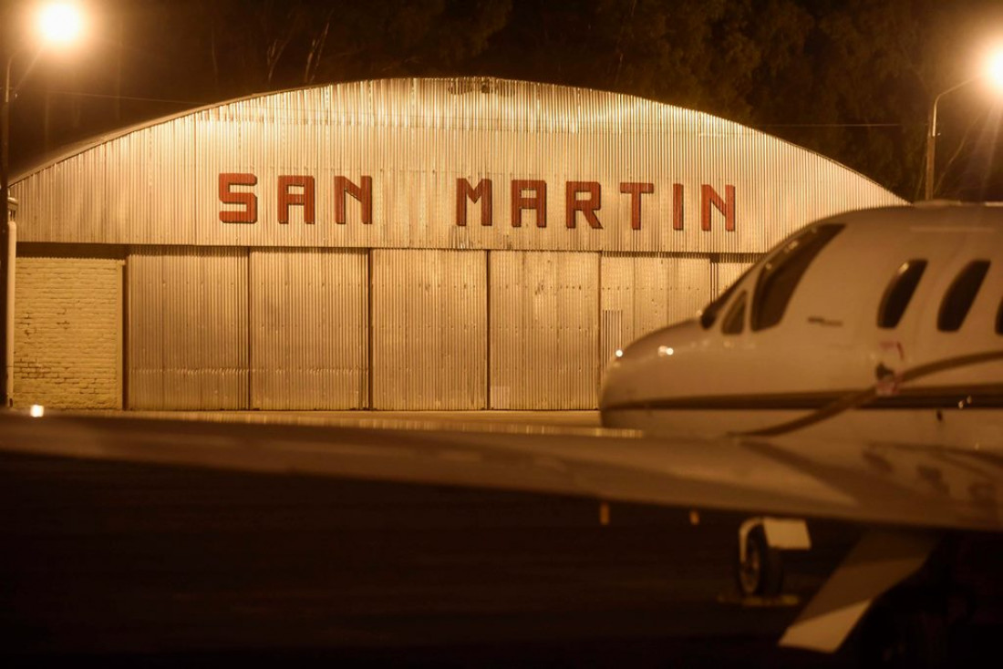 El aeródromo de San Martín ya funciona de noche