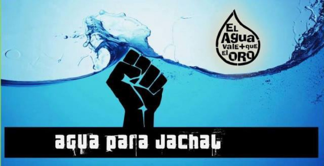 Recolectan agua envasada para Jáchal