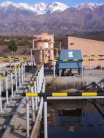 Fundación Universidad Nacional de Cuyo hace posible el servicio de agua en Villa Potrerillos.  