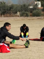 Iván Agudiak: "Sabemos que el hincha de Huracán es pasional y que llena la cancha"