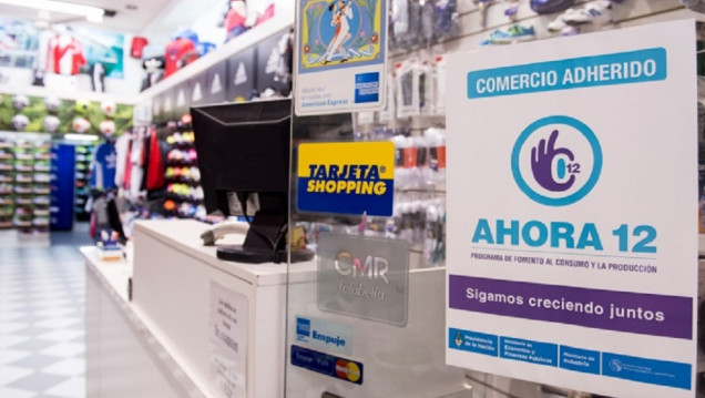 imagen Ahora 12: el Gobierno aumentó las tasas y será más cara la financiación con tarjetas de crédito 