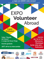 AIESEC llevará a cabo la "Expo Volunteer Abroad"
