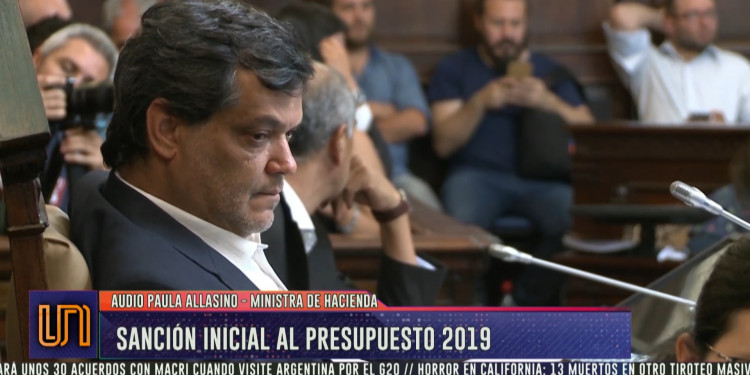 Diputados dio sanción inicial al Presupuesto 2019