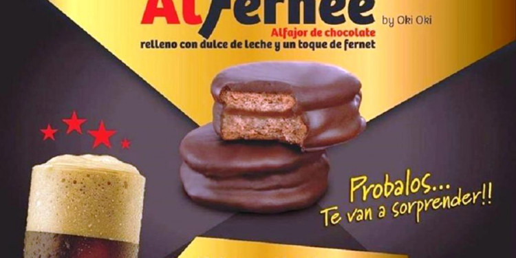 El nuevo invento cordobés: un alfajor de fernet 