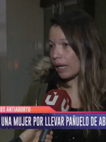 Agredieron físicamente a una mujer por apoyar el aborto legal