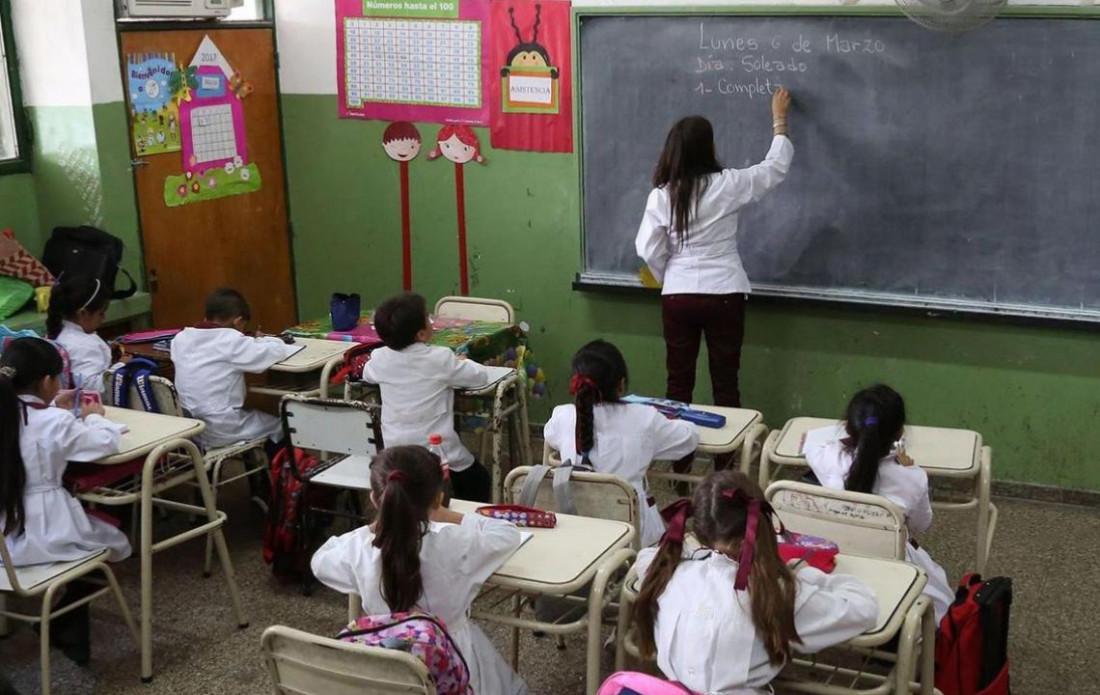 En Mendoza, 164 primarias empiezan con jornada completa: 7 horas en la escuela