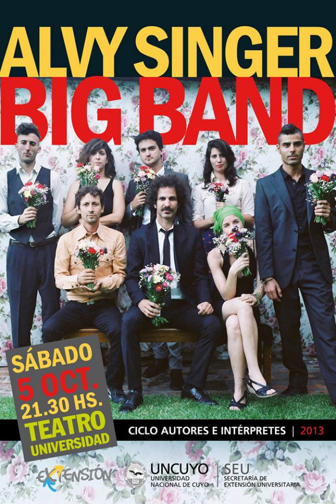 Alvy Singer Big Band canta en Mendoza