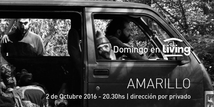 Octubre arranca musical con Amarillo en "El Living"