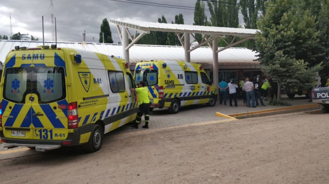 Chile envió ambulancias para trasladar a los lesionados leves hacia su país