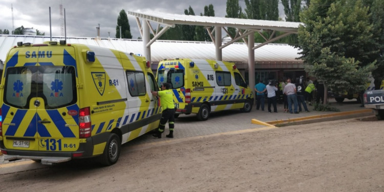 Chile envió ambulancias para trasladar a los lesionados leves hacia su país