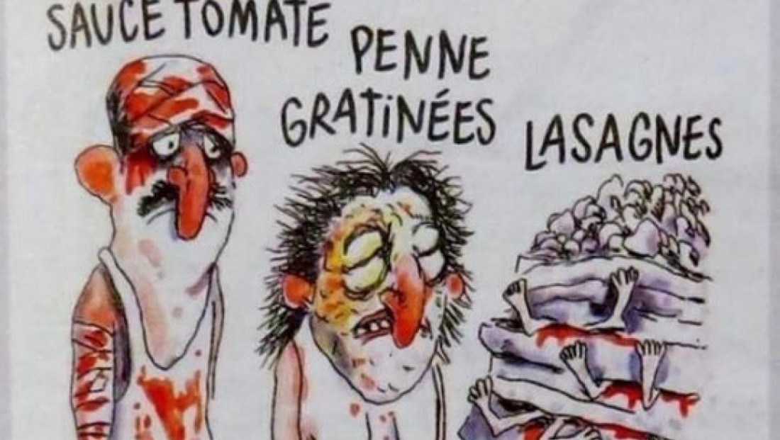 Charlie Hebdo en problemas por reírse de los muertos en el terremoto de Italia