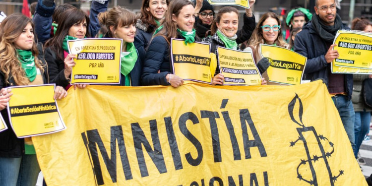 Amnistía Internacional celebró la sanción inicial del aborto legal