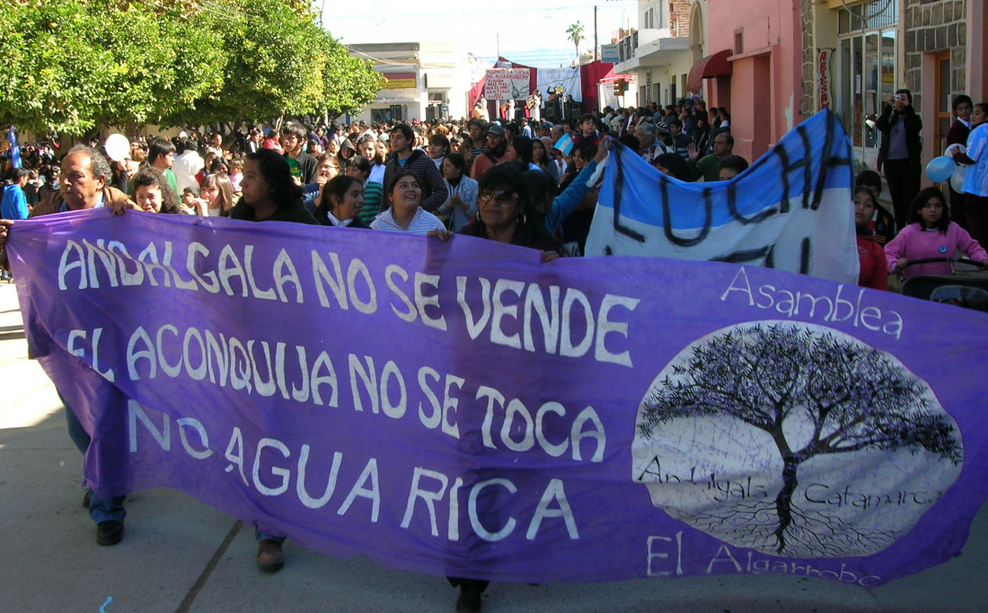 Andalgalá avanzó en contra de la megaminería