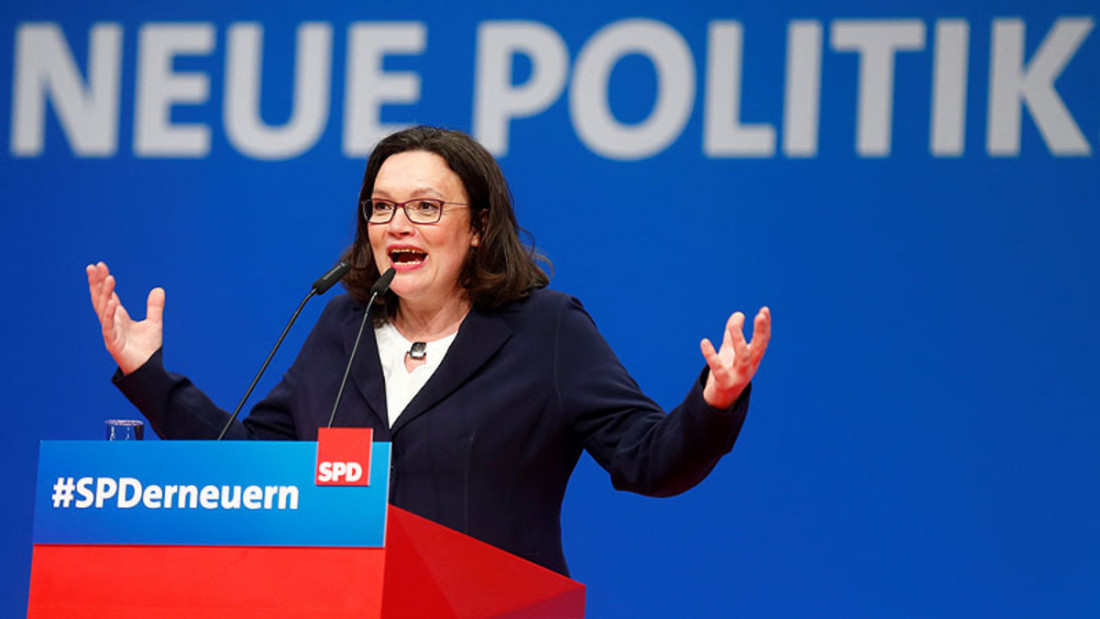 La política alemana rompe el techo de cristal