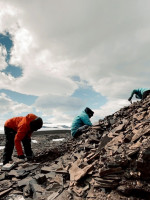 Un refugio de rocas, la primera presencia permanente de la Argentina en la Antártida