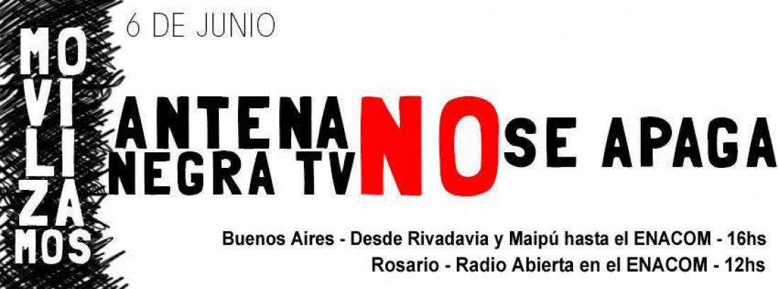 Antena Negra TV se moviliza para denunciar censura 