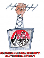 Decomisan violentamente los equipos de medio alternativo