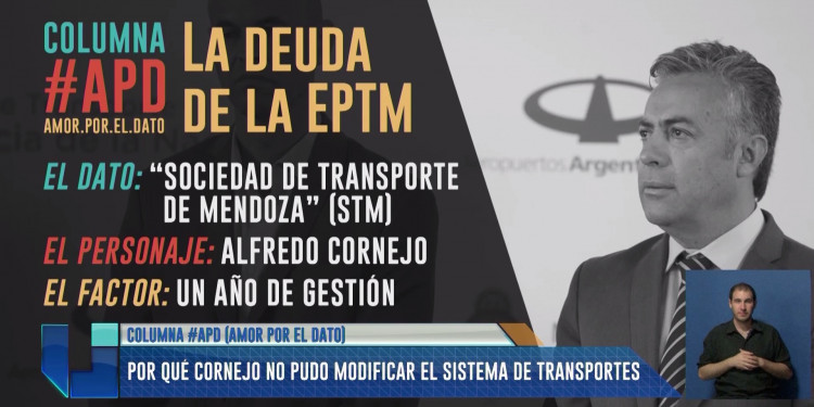 COLUMNA APD: POR QUÉ CORNEJO NO PUDO MODIFICAR EL SISTEMA DE TRANSPORTES