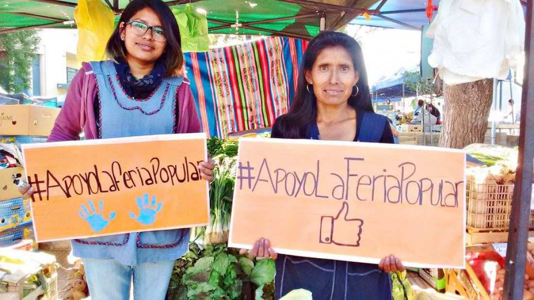 Feriantes de Guaymallén reclaman ante el pedido de desalojo 