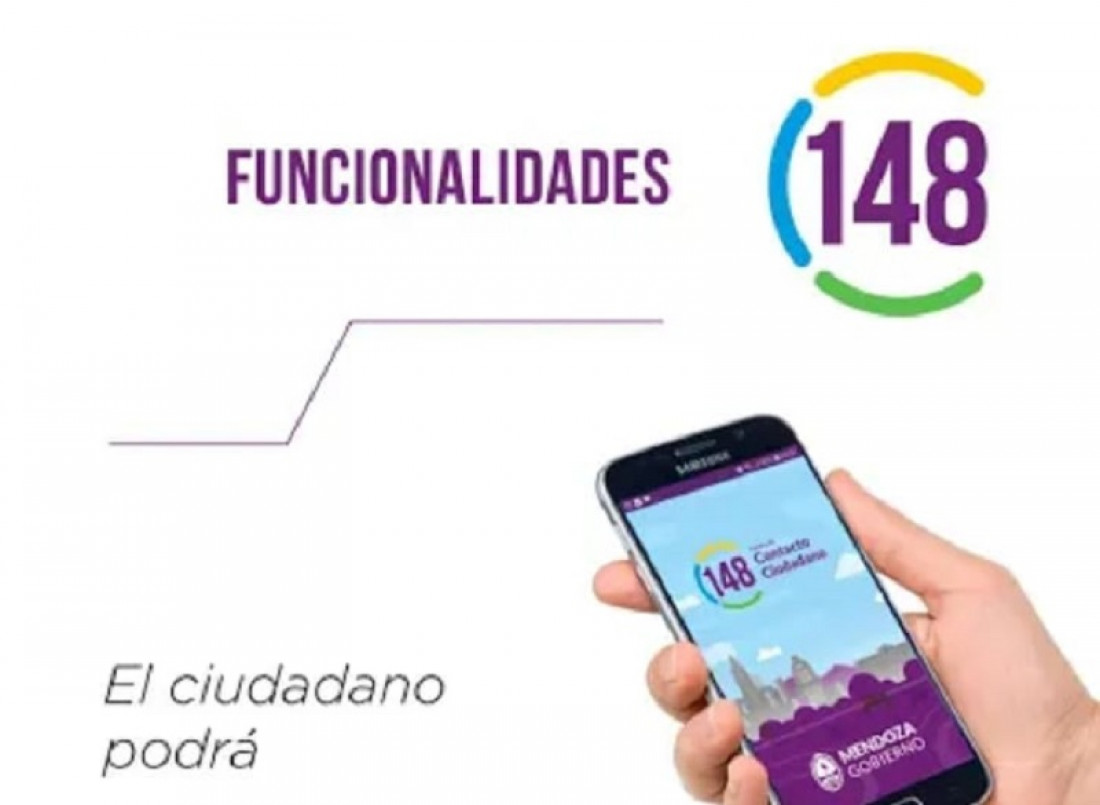 "148 Mendoza", la nueva app oficial para hacer consultas y reclamos