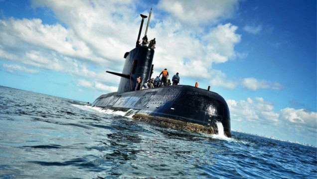 imagen El Gobierno reconoció que el ARA San Juan hacía tareas de espionaje