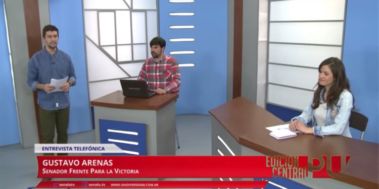 Entrevista telefónica a Gustavo Arenas