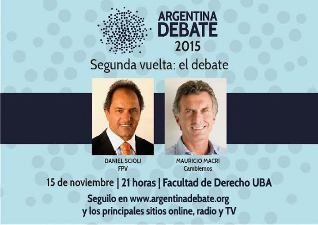 Argentina Debate: "El motor será la interacción entre los candidatos"