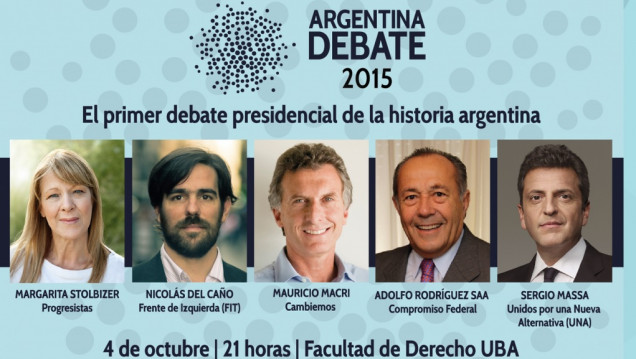 imagen Seguí el debate de los candidatos en vivo por Señal U